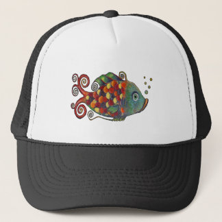 Gorra De Camionero Hippie artsy Guay de los pescados caprichosos