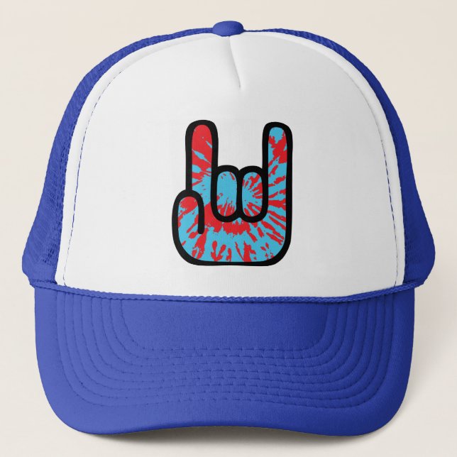 Gorra De Camionero Hippie de Rockin (Anverso)