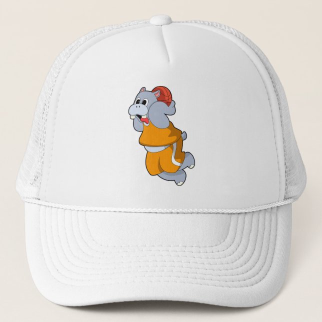 Gorra De Camionero Hippo en Basketball Sports (Anverso)