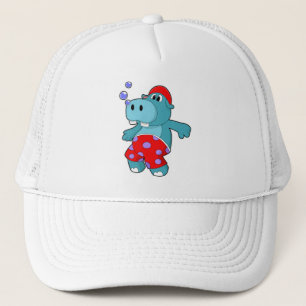 Gorra De Camionero Hippo en Natación con Bocas