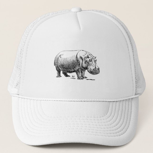 Gorra De Camionero Hippopotamus (Anverso)