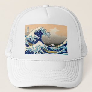 Gorra De Camionero Hiroshige La Gran Ola De Kanagawa