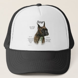 Gorra De Camionero Historia de Brindle Boxer