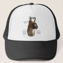 Gorra De Camionero Historia de Fawn Boxer