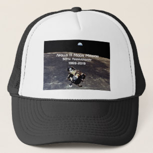 Gorra De Camionero Historic Apollo 11 Moon Mission 50th Anniversary