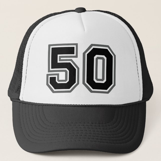 Gorra De Camionero Hito 50 cumpleaños (Anverso)