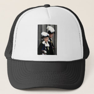 Gorra De Camionero HM Reina Isabel II y Príncipe Felipe