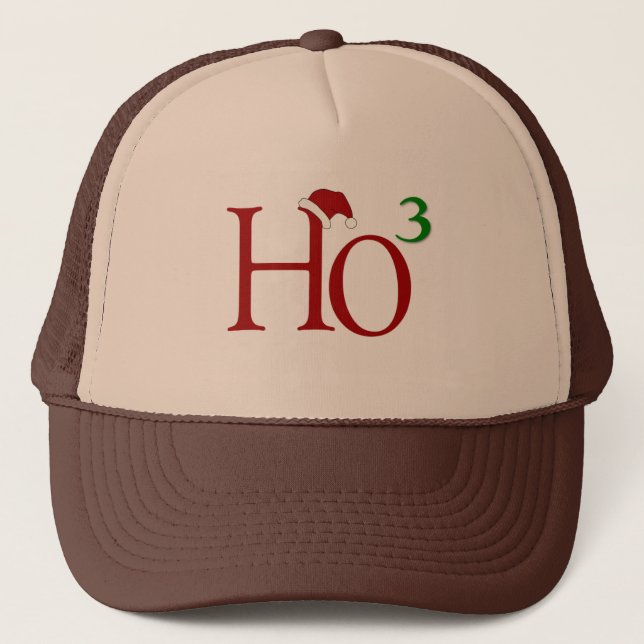 Gorra De Camionero Ho Ho Ho (Anverso)