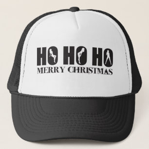 Gorra De Camionero Ho Ho Ho Ho Feliz Navidad