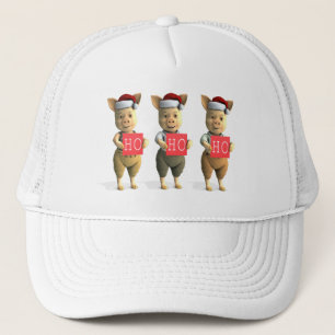 Gorra De Camionero Ho Ho Ho Ho Piglets