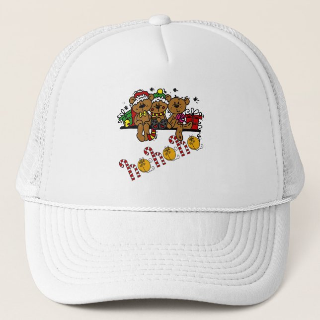Gorra De Camionero Ho Ho Ho Ho Teddy Bears (Anverso)