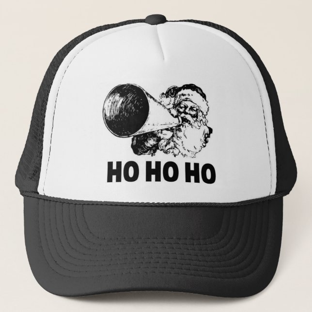 Gorra De Camionero Ho Ho Ho Santa (Anverso)