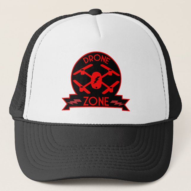 Gorra De Camionero Hobby Drone Pilot (Anverso)