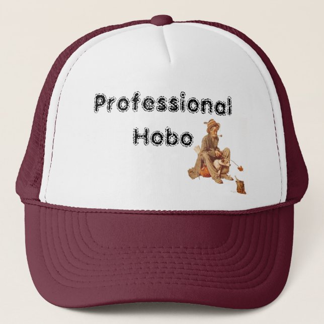 Gorra De Camionero Hobo profesional (Anverso)