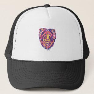 Gorra De Camionero Hocico de León, Gran Felino Africano