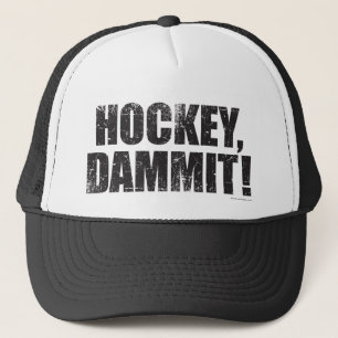 Gorra De Camionero ¡Hockey, Dammit!