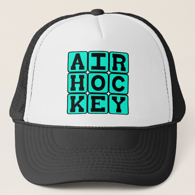 Gorra De Camionero Hockey de aire, juego de mesa (Anverso)