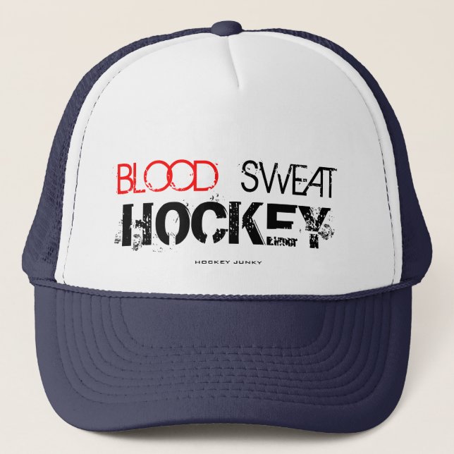 GORRA DE CAMIONERO HOCKEY DEL SUDOR DE LA SANGRE (Anverso)