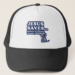 Gorra De Camionero Hockey divertido de Jesús