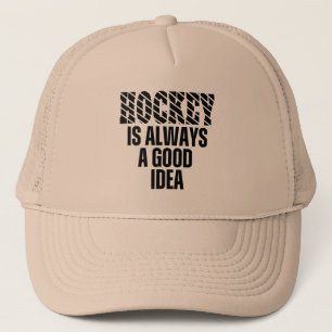 GORRA DE CAMIONERO HOCKEY SIEMPRE ES UN BUEN CAMIÓN DE IDEA