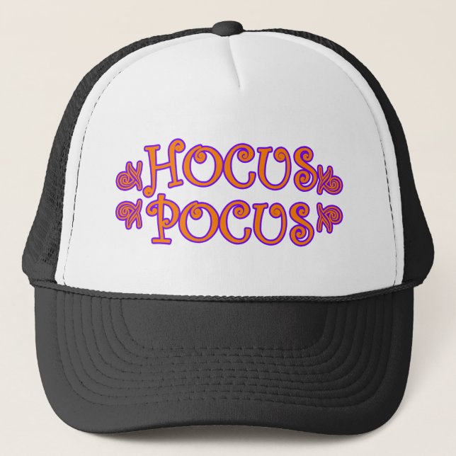 Gorra De Camionero Hocus Pocus (Anverso)