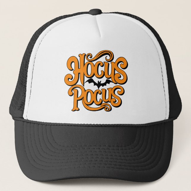 Gorra De Camionero Hocus Pocus Halloween (Anverso)