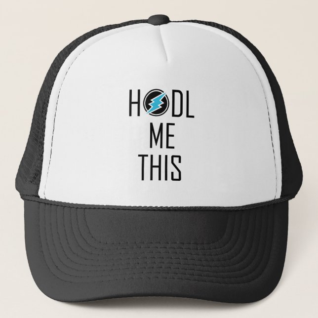 Gorra De Camionero Hodl de Electroneum yo esto (Anverso)