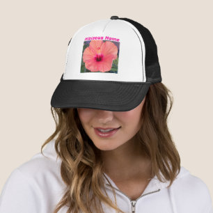 Gorra De Camionero Hogar de Hibisco