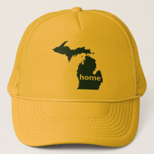 Gorra De Camionero Hogar de Michigan