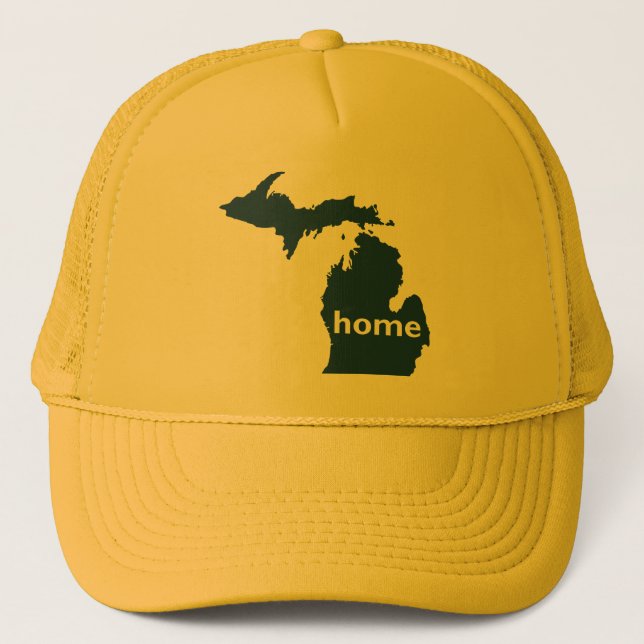 Gorra De Camionero Hogar de Michigan (Anverso)