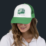 Gorra De Camionero Hogar es el lugar donde se estaciona el camper Tra<br><div class="desc">Echa un vistazo a este impresionante tráiler de camper vintage y prepárate para tu viaje por carretera! ¡Mira también mi tienda para más diseños!</div>