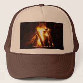 Gorra De Camionero ¡Hogueras!  Manganeso septentrional
