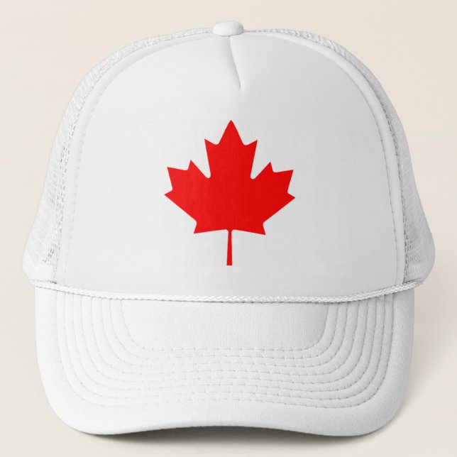 Gorra De Camionero Hoja de arce canadiense (Anverso)
