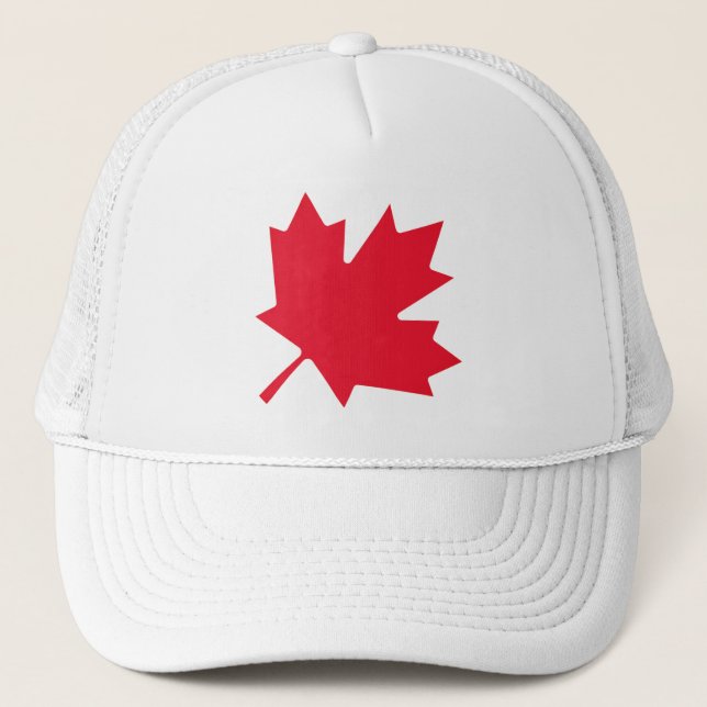 Gorra De Camionero Hoja de arce canadiense (Anverso)