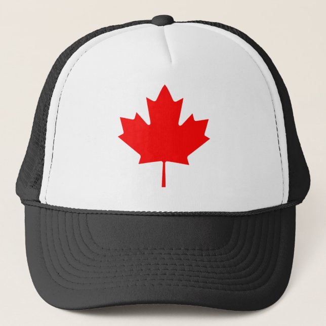 Gorra De Camionero Hoja de arce canadiense (Anverso)