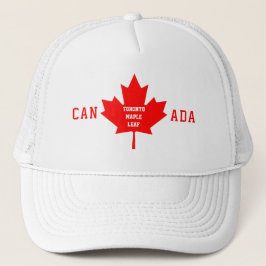 Gorra De Camionero Hoja de Arce de Toronto Canadá