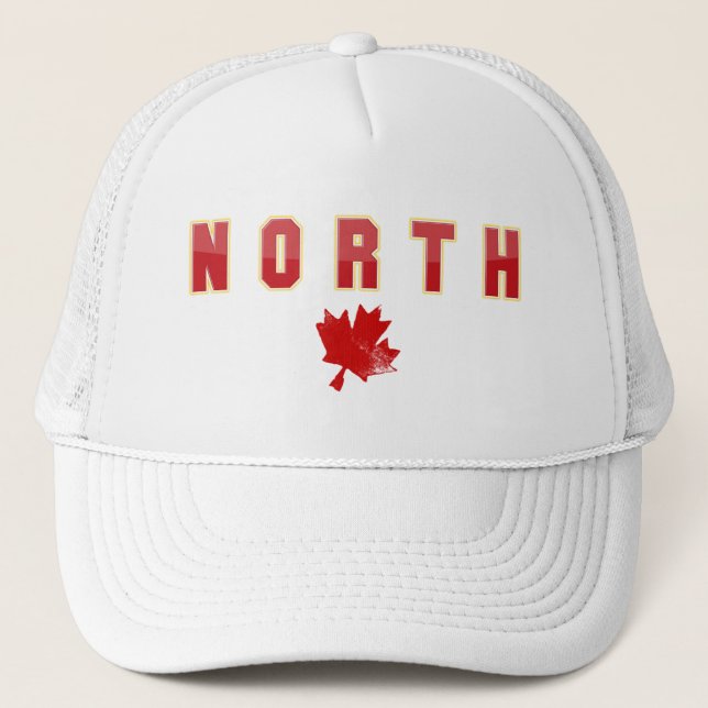 Gorra De Camionero Hoja de arce del norte (Anverso)