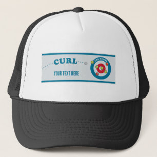 Gorra De Camionero Hoja de curado Piedras de curvo