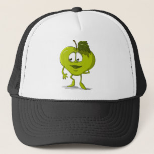 Gorra De Camionero Hoja divertida del personaje de dibujos animados