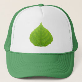 Gorra De Camionero Hoja verde de lápiz #11