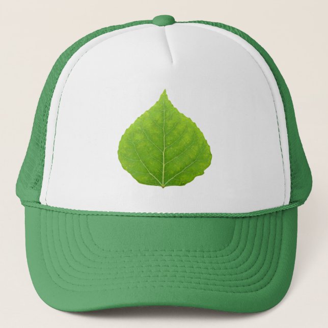 Gorra De Camionero Hoja verde de lápiz #11 (Anverso)