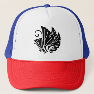 Gorra De Camionero Hojas de ginkgo en forma de mariposa
