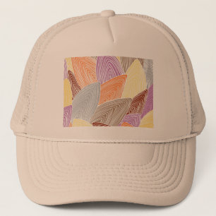 Gorra De Camionero Hojas pálidas
