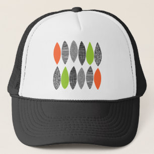 Gorra De Camionero Hojas texturadas 02