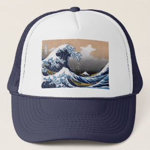 Gorra De Camionero Hokusai, "La gran ola de Kanagawa"