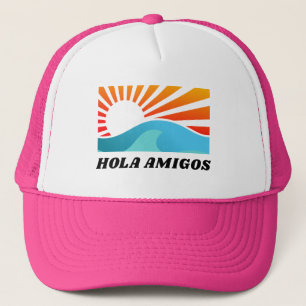 Gorra De Camionero Hola Amigos México Fiesta de Soltera Chicas Viaje
