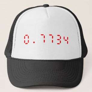Gorra De Camionero Hola calculadora LED   0,7734