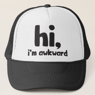 Gorra De Camionero Hola, soy incómodo
