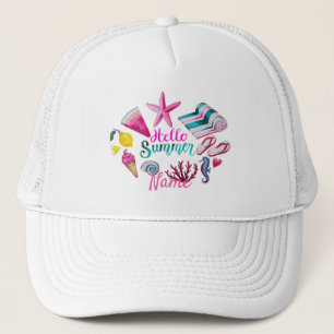 Gorra De Camionero Hola Summer Beach Thunder-Cove