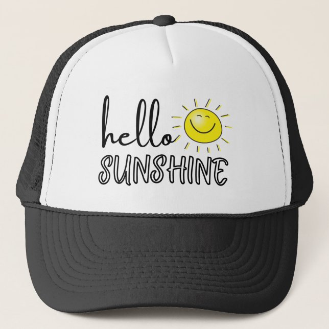 Gorra De Camionero Hola Sunshine Spring (Anverso)